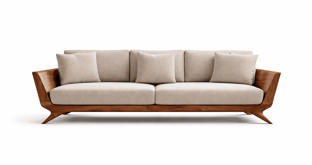 Queen Size Wooden Bed